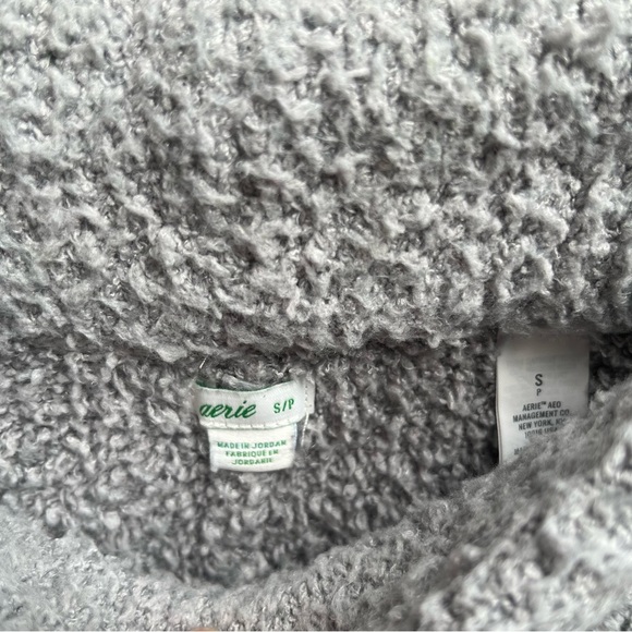 Aerie Cozy Gray Track Pants - Picture 2 of 3